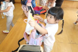 明日はふれあい運動会♪（栫）