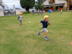 園庭遊びフリーデー！（本間）