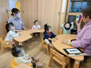 朝の会の様子（髙野）