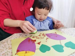 さつまいもの制作！ (吉川)