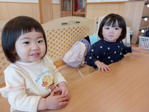 本日のつぐみ組（齋藤）