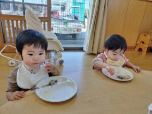 たくさん食べたよ！（岩上）