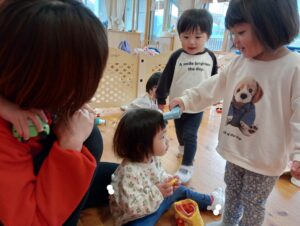 本日のつぐみ組（齋藤）