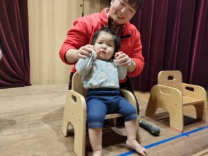 発表会ごっこと給食★（遠藤）