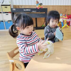 本日のちゅうりっぷ組（野澤）