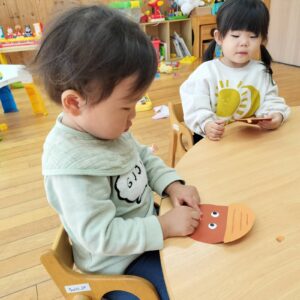 本日のちゅうりっぷ組（橋本）