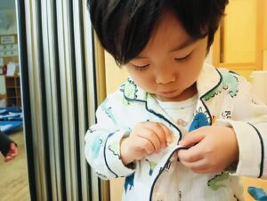 午睡の様子（田村）