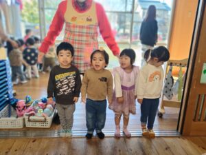 すずめ組の一日(老沼)