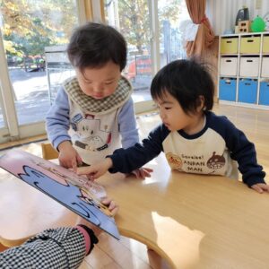 本日のちゅうりっぷ組（橋本）