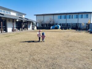 砂の山をつくったよ☆（西村）