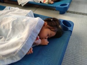 午睡中の様子☆（日向野）