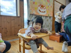 11月18日　11月生まれの誕生会をしました♡(斎藤)