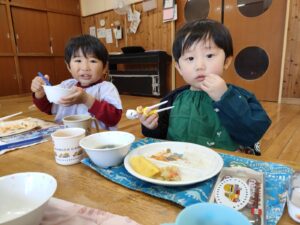 11月19日　美味しい給食♪（牛久）