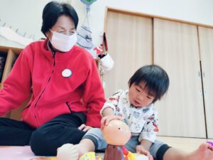 本日のうぐいす組（西村）