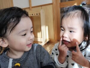 誕生会に参加しました（片寄）