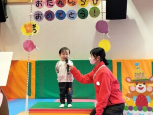 １２月の誕生会です！（福田）