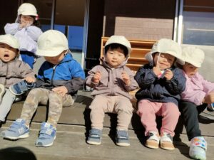 戸外遊びをしたよ！（生井）