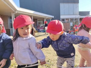 戸外遊び大好き！！(西村)