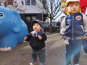 みつば保育園園庭であそんだよ！（早乙女）