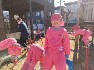 戸外遊び（坂本）