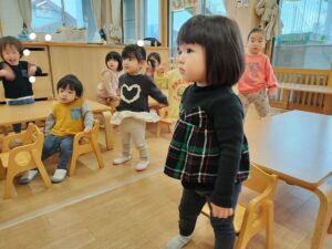 本日のつぐみ組（齋藤）