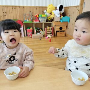 本日のちゅうりっぷ組（谷田部）