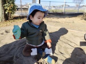 砂場遊びをしたよ♪(谷田貝)