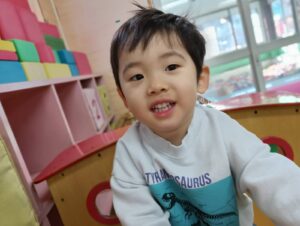 室内遊びの様子（田村）