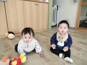 ボールプールで遊んだよ（早乙女）