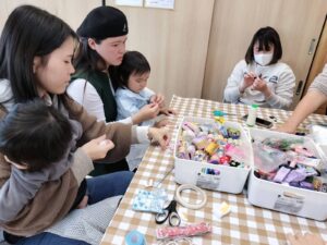 ☆「リボン作り」☆(上園)