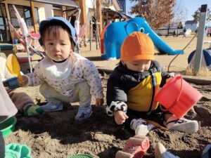 砂遊び♡（日向野）