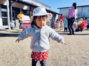 本日のうぐいす組（西村）