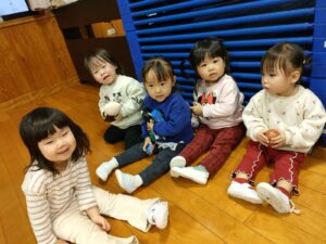 元気いっぱいうさぎ組！（落合）