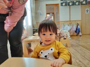 ０歳たまご組の１日（高野）