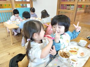 今年で保育園最後！（青木）