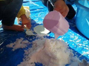 雪遊び♡（柳田）