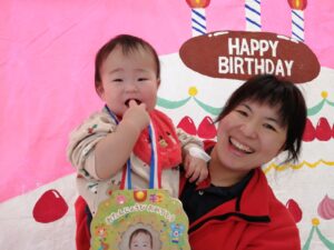 １２月誕生会☆乳児クラス（大橋）