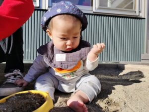 楽しい戸外遊び！(鳥居)