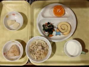 今日の給食☆（あおば）