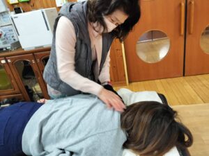1月7日　リンパマッサージ（舘野）