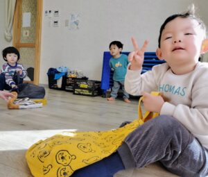 戸外遊び（早乙女）