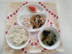 ☆今日の給食☆(わかば)