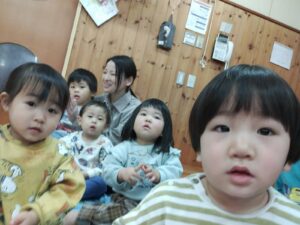 1月15日　今日のかなりや組（川津）