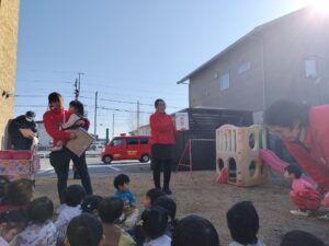 避難訓練に参加したよ（続橋）