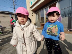 楽しく戸外遊びしたよ（佐々木）