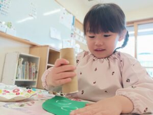 スタンプ遊びをしたよ！（田村）