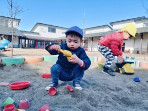 戸外遊び♪（沖田）