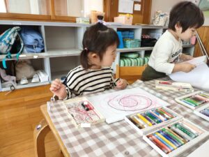 絵画に挑戦したよ（本間）