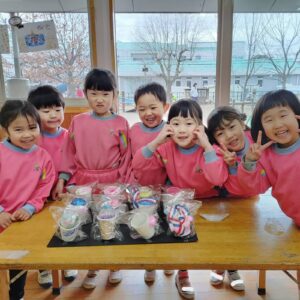 お店屋さんごっこ楽しみだね♡（古谷野）