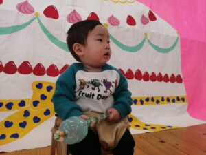 1月の誕生会☆乳児☆　（上野）